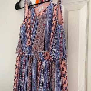 Beautiful flower pattern dress